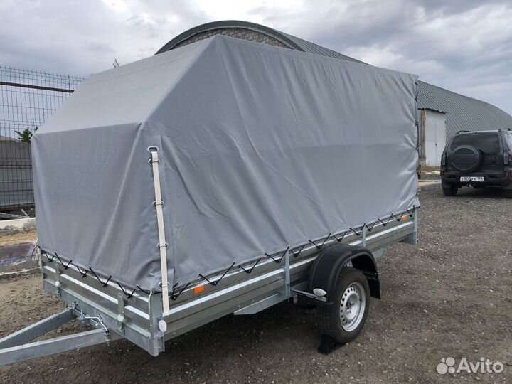 Легковой прицеп Мзса 3,0 х 1,5 тент 1,5 + колесо