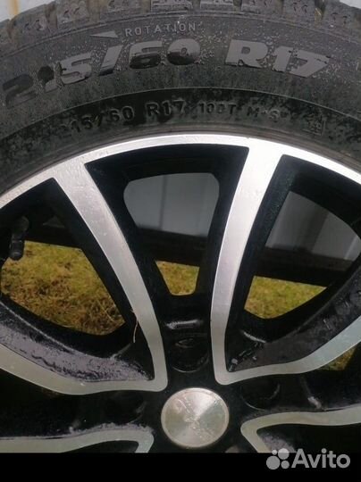 Колеса nissan qashqai 215/60r17