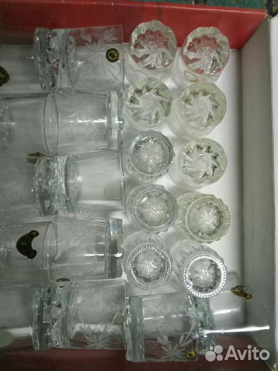 Хрустальные рюмки