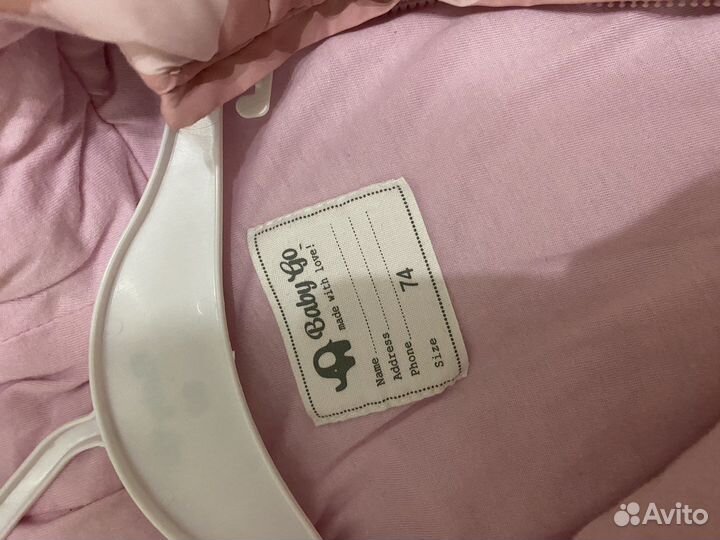 Комбинезон весна осень 74