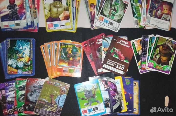 Набор различных карт