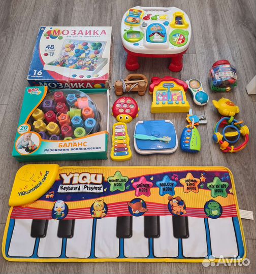 Игрушки от 0+ пакетом