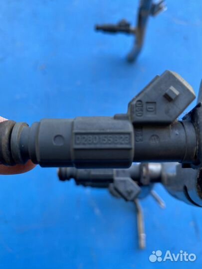 Рампа с форсунками на BMW E39 M62