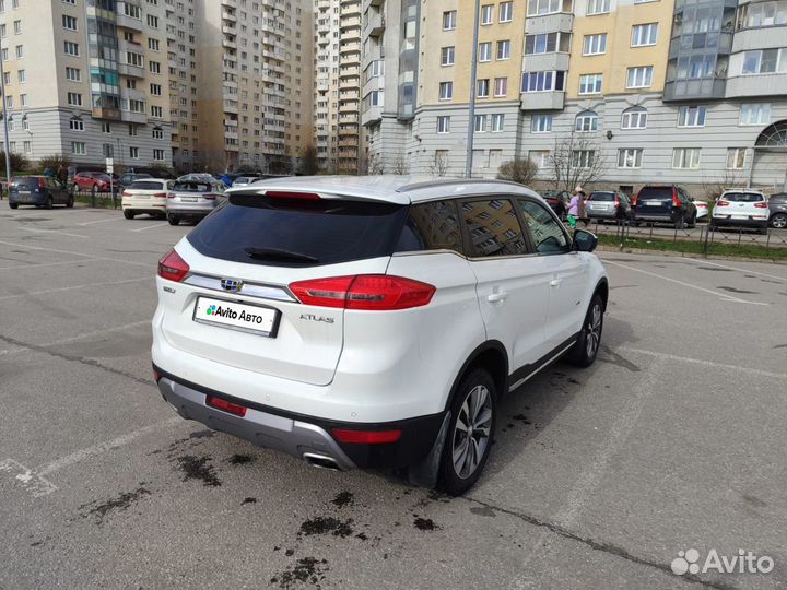 Geely Atlas 1.8 AT, 2019, 62 000 км