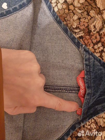 Джинсовый комбинезон для девочки 122-128