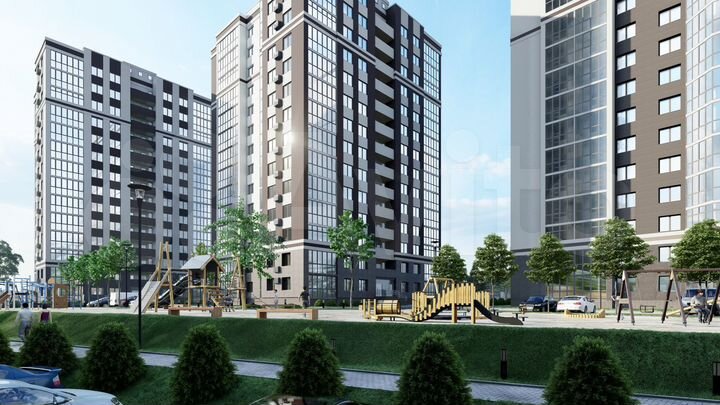 1-к. квартира, 43,3 м², 8/14 эт.