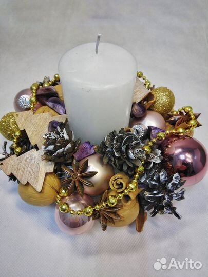 Новогодний декор ручной работы