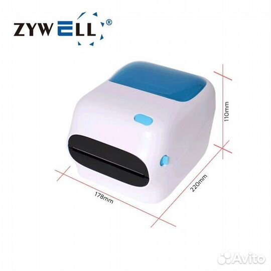 Принтер этикеток Zywell ZY910