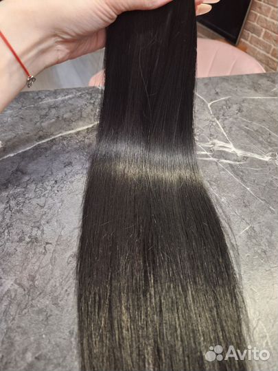 Натуральные волосы для наращивания 50см