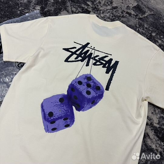 Футболка Stussy Fuzzy Dice Tee