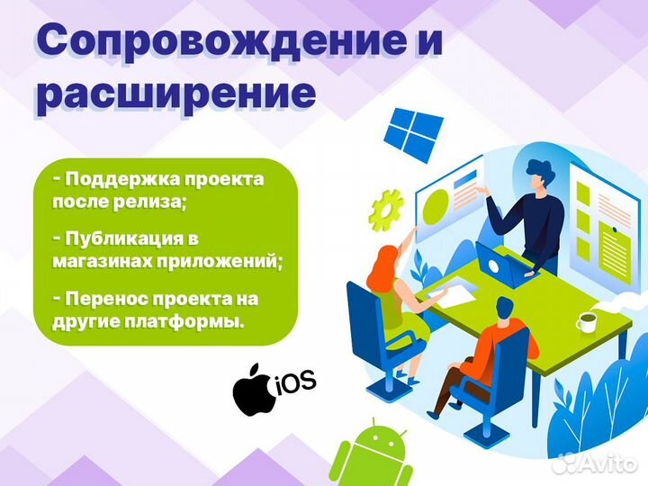 Разработка веб-сайтов, приложений и программ