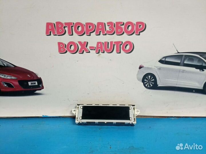 Дисплей информационный Peugeot 207