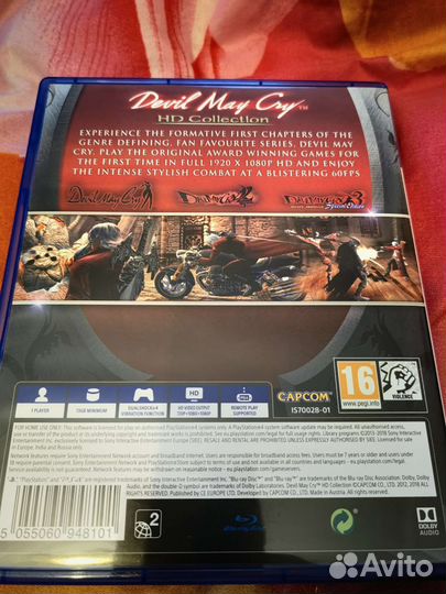 Devil may cry 1, 2, 3. Игра для приставки