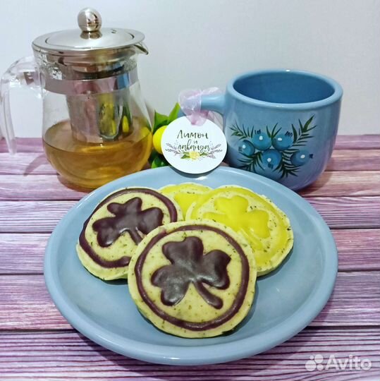 Домашнее мятное печенье