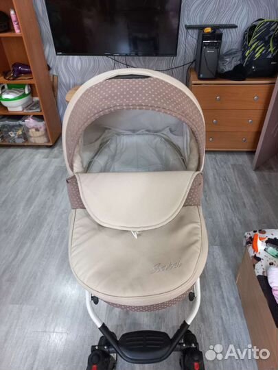 Коляска 2 в 1 индиго