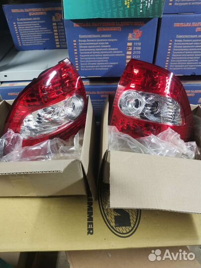 Задние фонари Приора