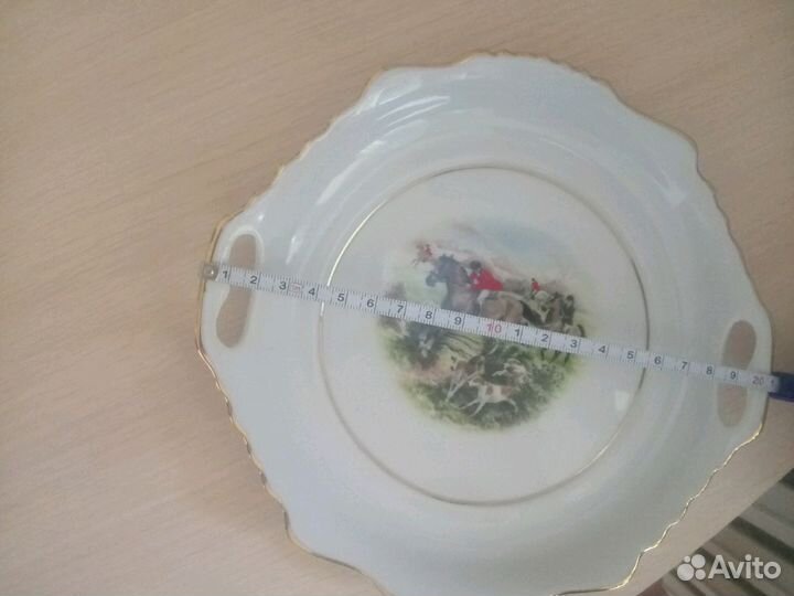 Тарелка-поднос фарфор Apulum Румыния 