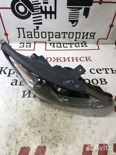 Фара правая Kia Sportage