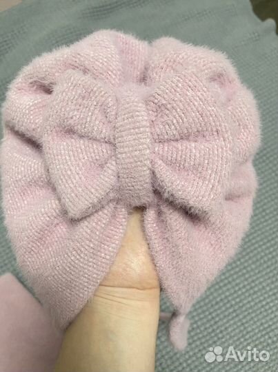 Шапка и снуд для девочки