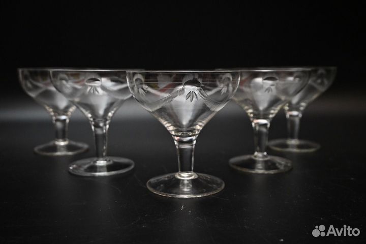 Фужеры- креманки. Европа. Модерн