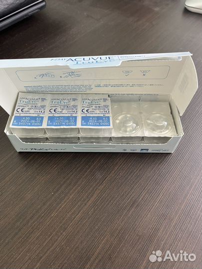 Линзы acuvue trueye 1 day