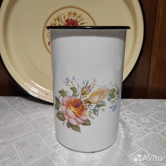 Эмалированная посуда СССР новая