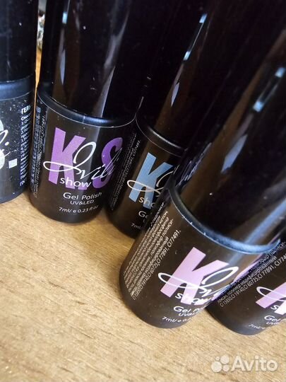 База, топ и гель лаки K.S