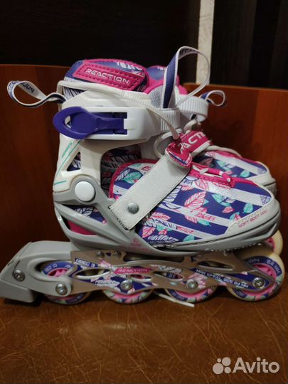 Детские ролики и защита Reaction