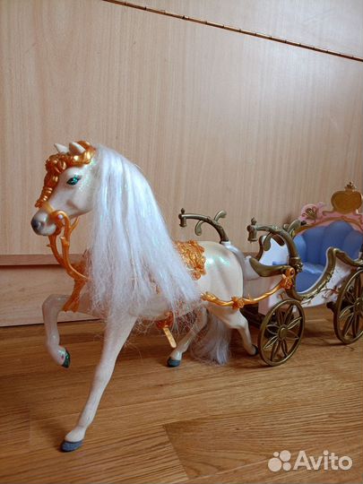 Карета с лошадью для барби