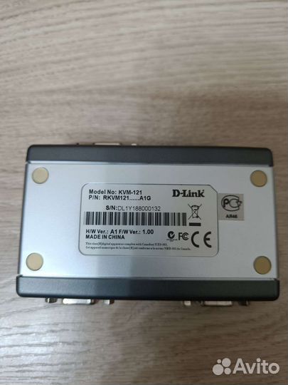 KVM переключатель D-Link kvm-121
