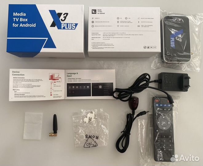 Android tv приставка Ugoos X3 Plus 4/64Gb