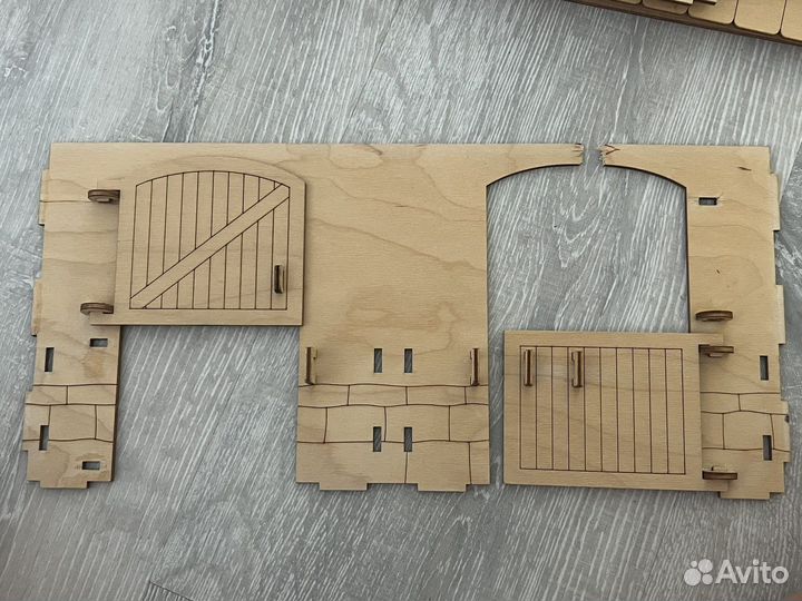 Большая конюшня для schleich