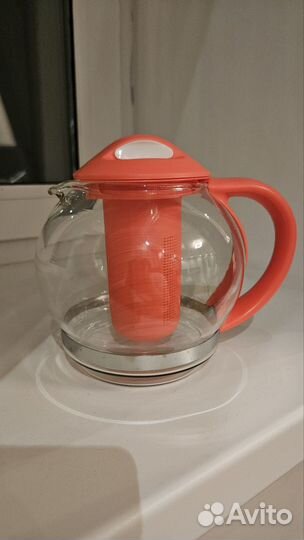 Чайник заварочный стеклянный