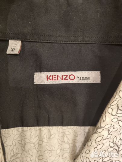 Мужская рубашка kenzo XL