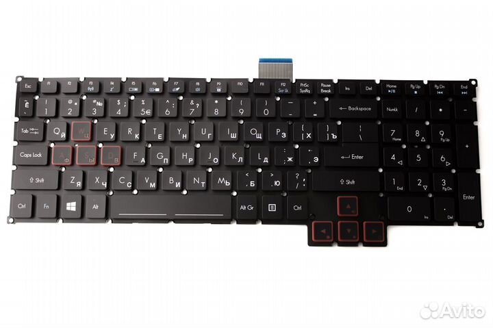 Клавиатура для Acer G9-591 G9-791 с подсветкой p