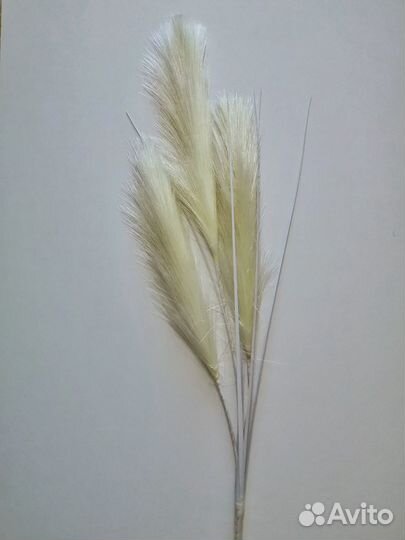 Искусственные пионы, пампасная трава, зелень