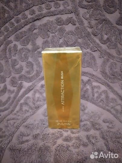 Парфюмерная вода attraction rush avon раритет