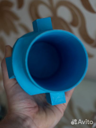 Кашпо Дом Сквидварда гипсовое