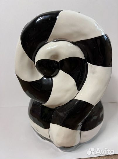 Керамический кот. Фигурка и емкость