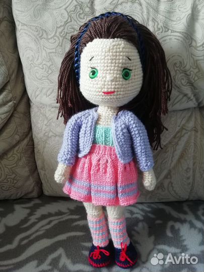 Вязаные игрушки ручной работы