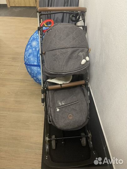 Санки коляска ника joy