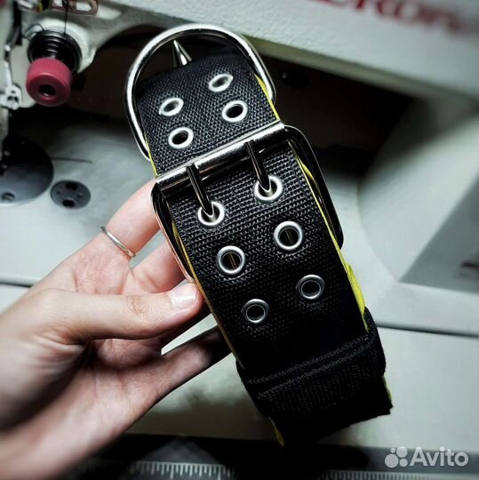 Ошейники, поводки ручной работы, на заказ