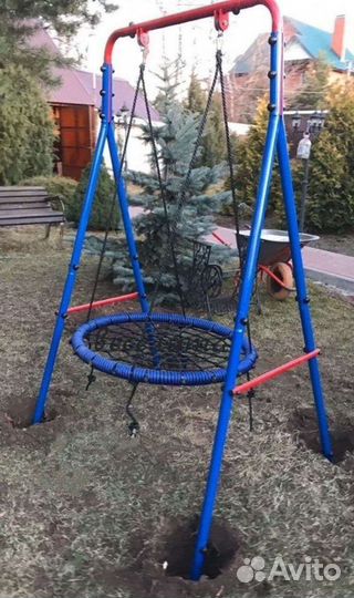 Качели уличные с гнездом 100см