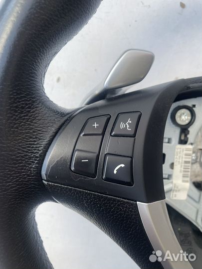 Руль с лепистками бмв Х5 Е70 Х6 Е71