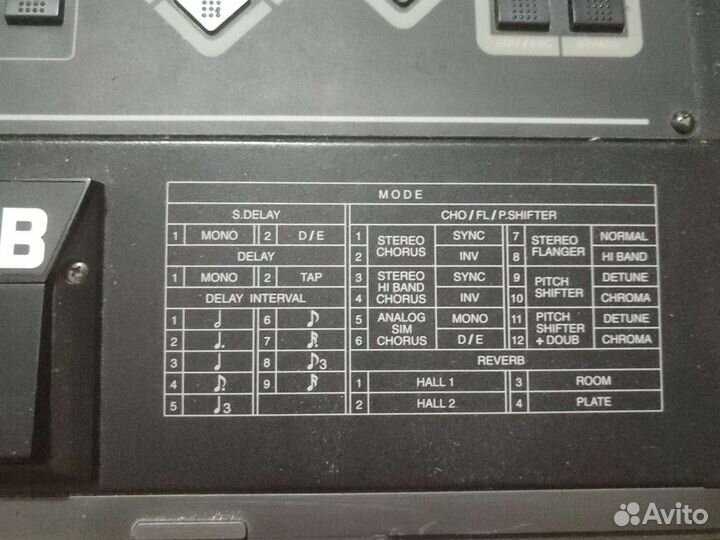 Гитарный процессор Boss ME-X