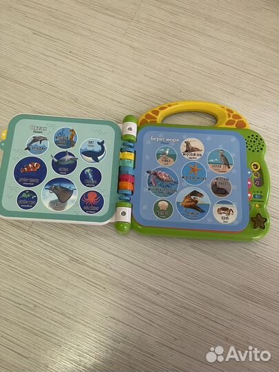 Интерактивная книга про животных Vtech