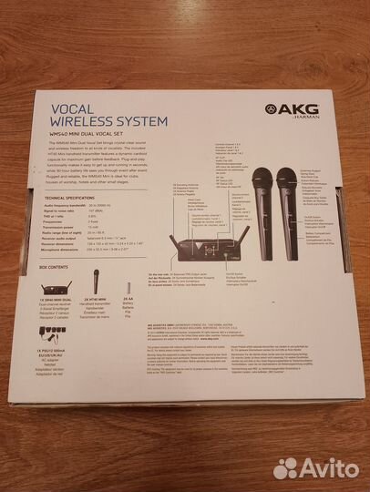 Радиосистема AKG WMS40 Mini Dual Vocal Set