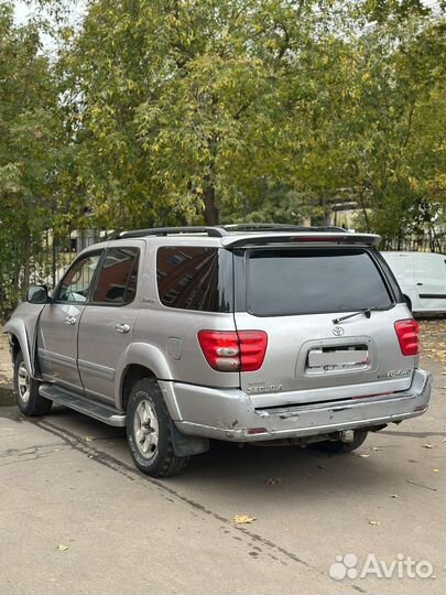 Toyota Sequoia 4.7 AT, 2001, 305 000 км