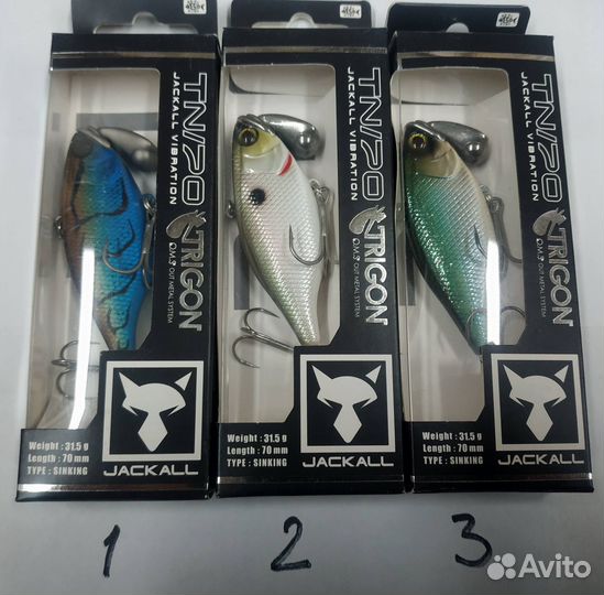 Воблер Раттлин Jackall Trigon TN70