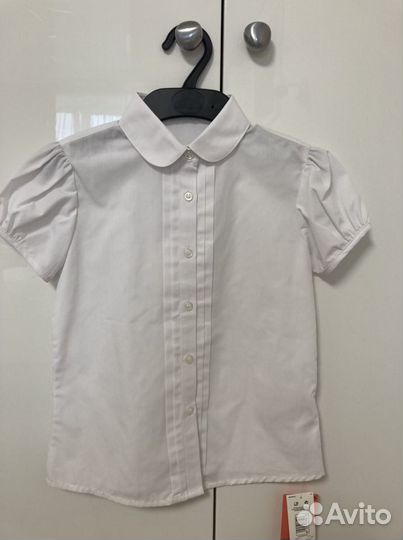 Блузка для школы (комплект 2 шт)